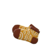 ACNH- Wave-Print Socks Image