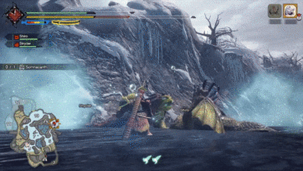 MH Rise - Somnacanth Red Shell Explosion