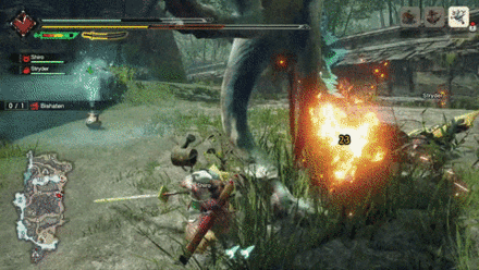 MH Rise - Bishaten Swiping the Tail