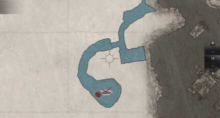 Resident Evil Village Reservoir Large Crystal Map