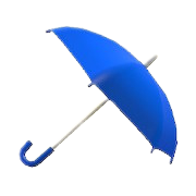 ACNH - Blue Umbrella Image