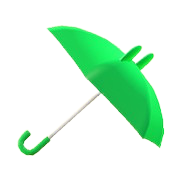 ACNH - Frog Umbrella Image