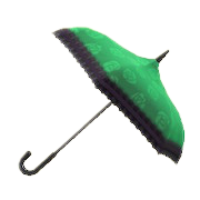 ACNH - Green Chic Umbrella Image