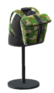 ACNH - Foldover-Top Backpack Image