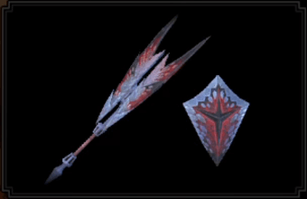 Reddnaught Gunlance Layered Weapon