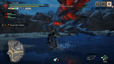 MH Rise - Crimson Glow Valstrax Quick Pounce