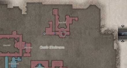 Resident Evil Village Crystal Fragment Opera Hall 2F Map