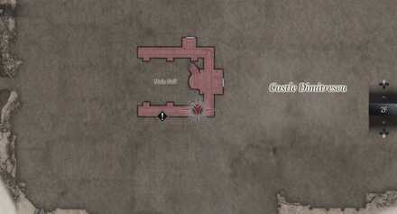 Resident Evil Village Crystal Fragment Painting Main Hall 2F Map