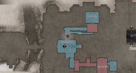 Resident Evil Village Crystal Fragment Bedchamber Hallway Map