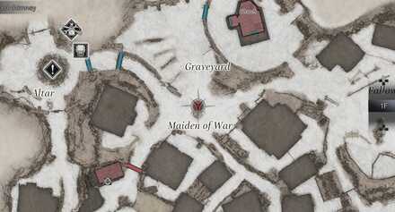 Resident Evil Village Crystal Fragment Maiden of War Statue Map