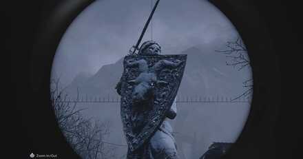 Resident Evil Village Crystal Fragment Maiden of War Statue