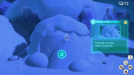 New Pokemon Snap - Snowfields (Night) Research Spot 6
