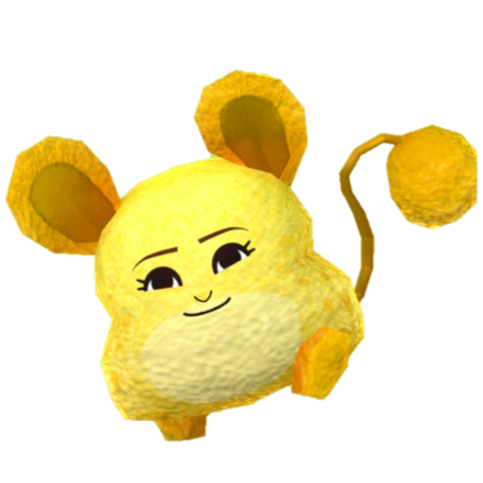 Miitopia Lovey-Dovey Woman Mouse