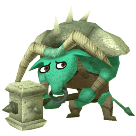 Miitopia Switch Blue Minotaur