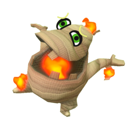 Miitopia Switch Burning Mummy