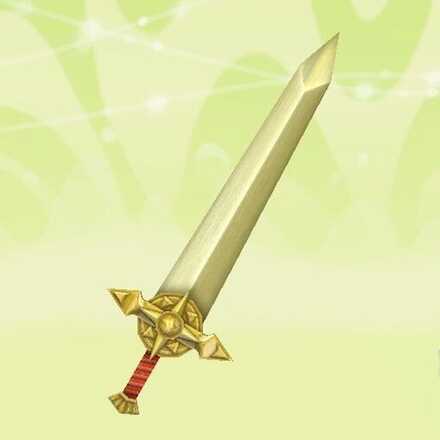 Miitopia Warrior Paladin Sword