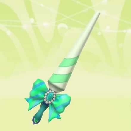 Miitopia Warrior Turqoise Ribbon Sword