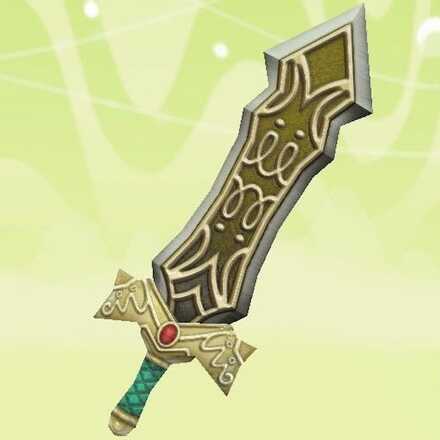 Miitopia Warrior Pharaoh Sword
