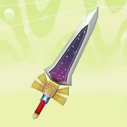 Miitopia Warrior Hero Sword