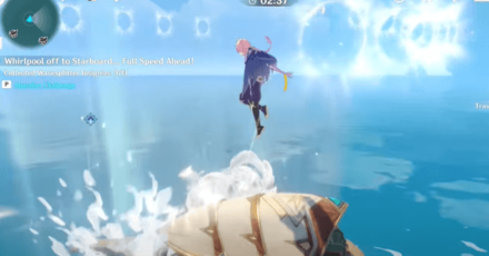 Genshin - Whirlpool off to Starboard... Full Speed Ahead