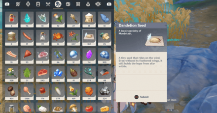 Genshin - Mimi Tomo Day 5 Location 2 Give an Item to the Hilichurl