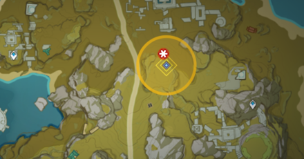 Genshin - Mimi Tomo Day 1 Hilichurl Location 2