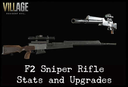 Resident Evil VIllage - F2 Sniper Rifle Weapon Stats and Upgrades.jpg
