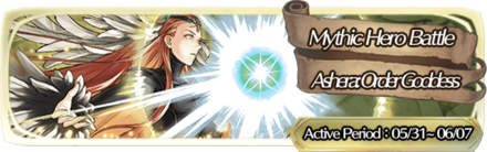 Mythic Hero Battle - Ashera Banner
