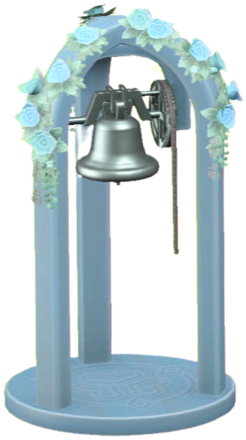 ACNH - The Blue version of Nuptial Bell