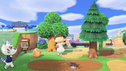 Animal Crossing New Horizons (ACNH) - Wedding Season - How to Use the Flower-Petal Basket