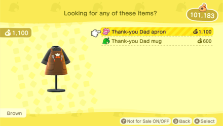 Animal Crossing New Horizons (ACNH) Nook Shopping Seasonal Items