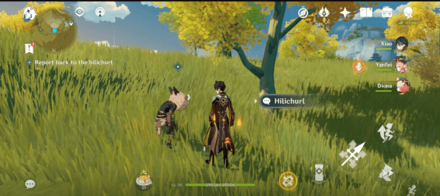 Genshin - Mimi Tomo Day 6 Location 2 - Report back to the Hilichurl