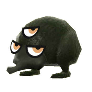 Miitopia Switch Black Snurp