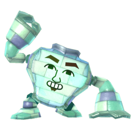 Miitopia Strong King Golem