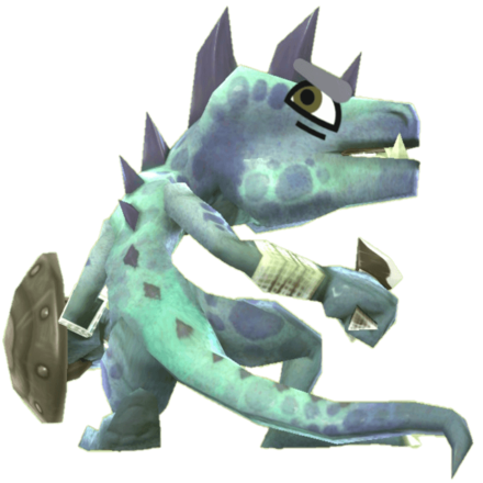 Miitopia Switch Blue Lizardman