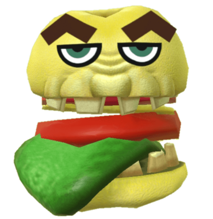 Miitopia Hamburger Surprise