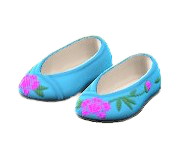 ACNH - Embroidered Shoes Image