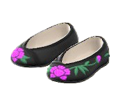 ACNH- Embroidered Shoes Image