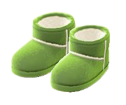 ACNH- Faux-Shearling Boots Image