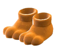 ACNH- Paw Slippers Image