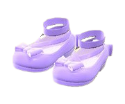 ACNH - Shiny Bow Platform Shoes Image