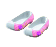 ACNH- Traditional Flower Shoes Image