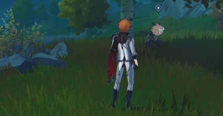 Genshin - Day 7 Hilichurl Location 2 Talk to the Hilichurl