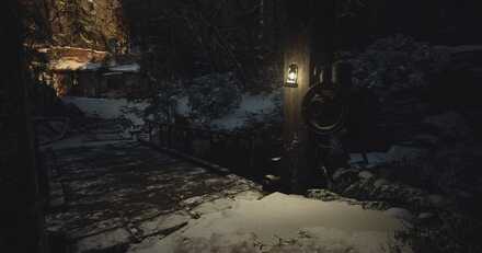 Resident Evil Village Crank Drawbridge 2 World View