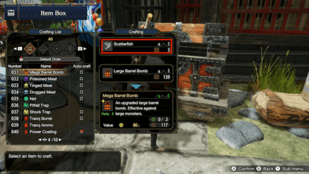 MH Rise - Used as Crafting Materials
