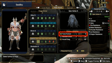 Monster Hunter Rise - Insects Can Be Used For Forging Armor and Weapons.png