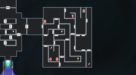 Items in 1F: Magic Area