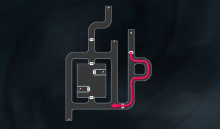 B2 First Room Dante Loop Route