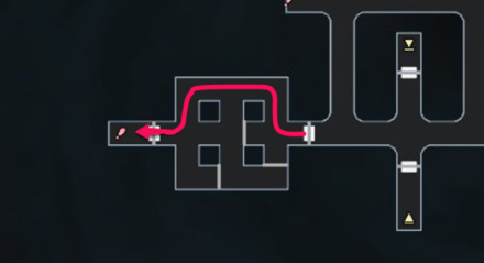 B3 West Room Invisible Wall Path