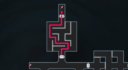B3 North Room Invisible Wall Path